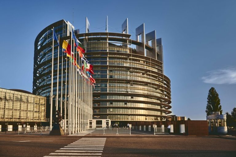 european-parliament-building-strasbourg-france-with-clear-blue-sky-background_181624-27409