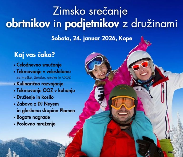 Zimsko srečanje obrtnikov in podjetnikov OZS