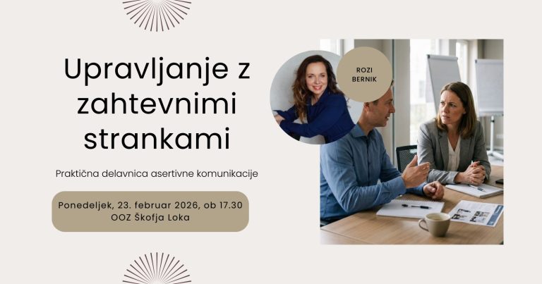 upravljanje z zahtevnimi strankami