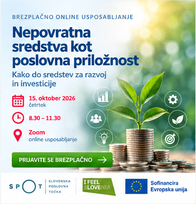 Nepovratna sredstva za podjetja – brezplačno online usposabljanje